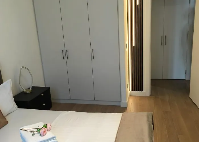 Apartman Waterfront Shine Quartet 3 Belgrád